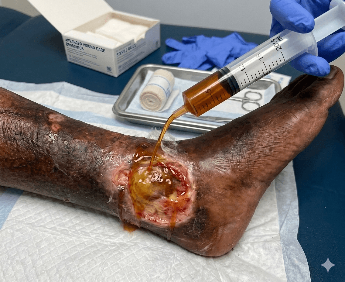 Wound assessment and management at Ayana Ayurveda